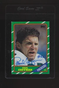 Paul Coffman Packers 1986 Topps #219 Signed Auto Football Card Autograph - Bild 1 von 1