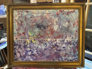 Abstract Expressionist Painting “Threshold” - Picture 1 of 9