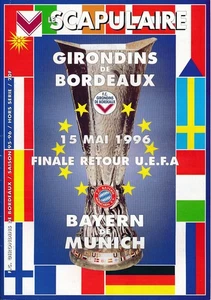 UEFA CUP FINAL 1996 Bordeaux v Bayern Munich - Picture 1 of 1