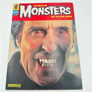 Famous Monsters of Filmland #84 June 1971 Christopher Lee & Lon Chaney Jr Mag - Picture 1 of 1