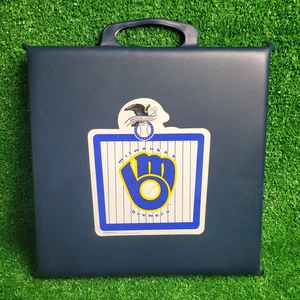 Milwaukee Brewers Retro American League Logo Sitzkissen UNIKAT & EINZIGARTIG - Bild 1 von 4