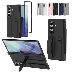 Phone Case Cover With Pen Holder Screen Protector for Samsung Galaxy Z Fold 7 6 - Bild 1 von 14