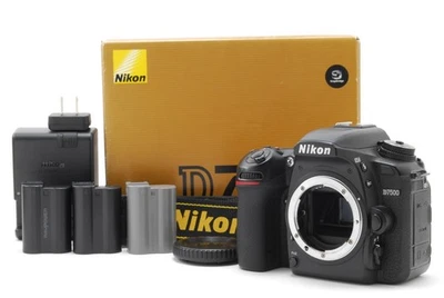 [MINT] Nikon D7500 20.9MP Digital SLR Camera Body Black From JAPAN - Image 1 of 4