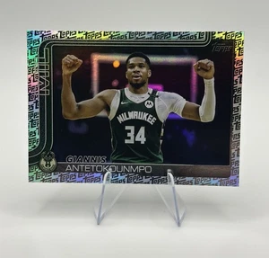 2025-26 Topps NBA Giannis Antetokounmpo #54 Fanatics Exclusive Logo Foil - Picture 1 of 2