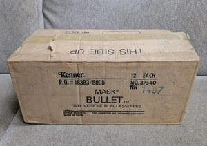 1985 Kenner M.a.s.k. Bullet Original Shipping Case Box Mask ( Empty ) - Picture 1 of 2