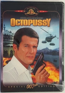 James Bond 007: Octopussy (1983) (Roger Moore) DVD (New w Cello tears/ Sealed) - Picture 1 of 4