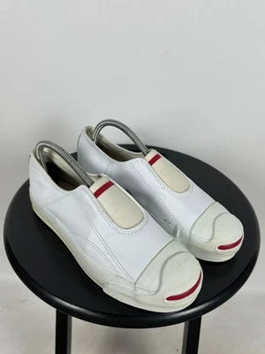 Men s Vintage Converse x Jack Purcell USA Leather Slip On Sneakers Size 7 US - Image 1 of 4