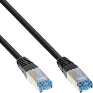 10x InLine Patchkabel, Cat.6A, S/FTP, PE outdoor, schwarz, 10m - Bild 1 von 2