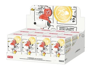 POP MART Peanuts 75th Anniversary Snoopy Comic Life Series Figures Assorted Box - Picture 1 of 14