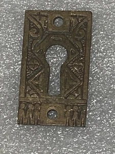 Antique Corbin Cushion Keyhole Cover 1886 D-11900 - Picture 1 of 4