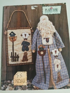 S. S. Noah & 12" Animal Stack Quilt by Plain Jane Creations--Booklet 1995 - Picture 1 of 6