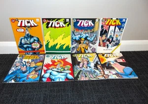 New England Comics The Tick #1-8 A New England Comic - 1988- Fourth Edition - Picture 1 of 14