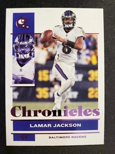 2021 Chronicles Lamar Jackson PINK Card #7 - Picture 1 of 2