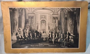 ANTIK 14X8" ORIG. FOTO RHODES ORCHESTER * RHODES-ON-THE-PAWTUXET RHODE ISLAND - Bild 1 von 12