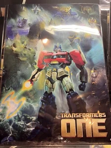 Transformers One- Plastic folder- A4 size- Cinema exclusive- from JAPAN - Picture 1 of 2