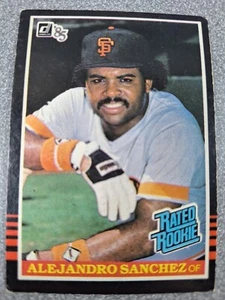 1985 Donruss - Rated Rookie Alejandro Sanchez #43 (RC) k300 - Picture 1 of 2