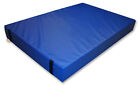 Implay Soft Play Pvc Foam Large Blue Gym Landing Crash Mat   180 X 120 X 20Cm