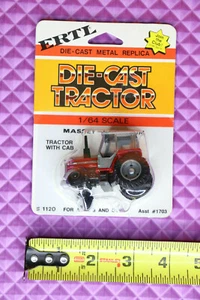 ERTL Die-Cast Tractor With Cab Massey-Ferguson #1120 1/64 Scale - Picture 1 of 6