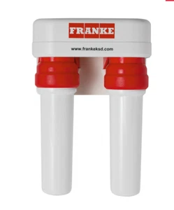 Franke FRCNSTR-DUO-1 Dual Canister Under Sink Filtration System WHITE NEW! - Picture 1 of 4