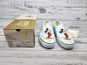Neu Disney World Vans 50. Jubiläum klassische Slipper Mickey Mouse blau Größe 12 - Bild 1 von 11