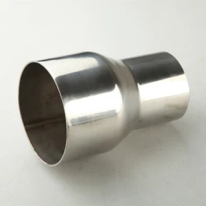 2.5" To 3.5" OD Stainless Steel Weldable Turbo Exhaust Reducer Adapter Pipe - Picture 1 of 5