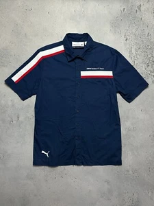 Camiseta de carreras Puma BMW Sauber F1 Motor Shirt abotonada y2k 00s - Imagen 1 de 13