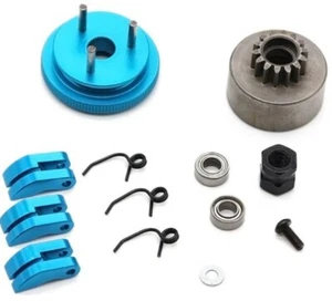 Flywheel + Clutch +16T Tooth Clutch Bell & Bearings set for 1/8 Nitro Engines - Picture 1 of 1