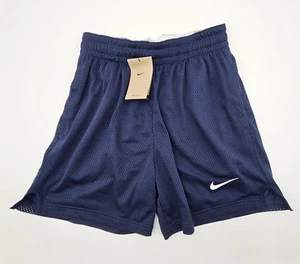 Größe XL Nike Herren Dri Fit Mesh Shorts mit Taschen Navy Blau Weiß FJ9561 423 - Bild 1 von 2