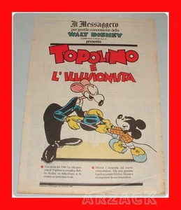 TOPOLINO supplemento IL MESSAGGERO 16 Dicembre 1989 - Picture 1 of 1