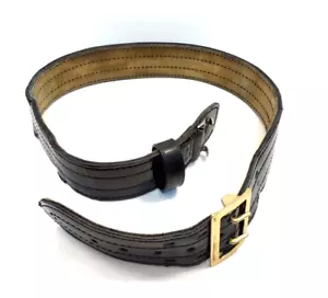 Cinturón Safariland 87 Police Duty Negro Brillo Talla 32 MDL87 MDL 87 / 87-32-9B - Imagen 1 de 4