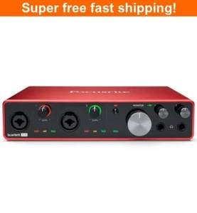 Focusrite Scarlett 8i6 3ª Generación Interfaz de Audio USB - Nuevo - Imagen 1 de 6