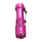 Waterproof Handheld Flashlight with Clip Compact Battery Operated Light Torch