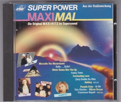 SUPER POWER MAXIMAL- CD SANDRA - SILICON DREAM - 16 BIT CD © 1987 GERMANY V/A - Bild 1 von 3