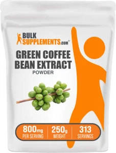 BulkSupplements Green Coffee Bean Extract Powder - 800mg Per Serving - Picture 1 of 12