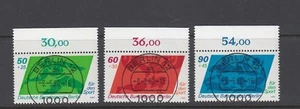 Berlin Mi-Nr. 621-623 Oberrand zentrisch gestempelt Berlin Ersttag + Gummierung - Bild 1 von 1