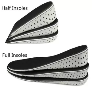 1 Pair Insoles Heel Lift Insert Shoes Pad Height Increase Cushion Taller Pads - Picture 1 of 8