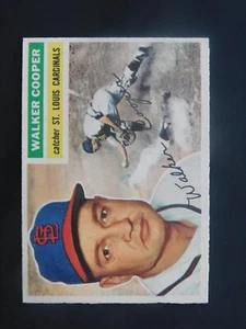 Tarjeta de béisbol 1956 Topps #273 Walker Cooper (nuevo) - Imagen 1 de 2