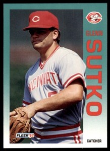 1992 Fleer Glenn Sutko Baseball Cards #423