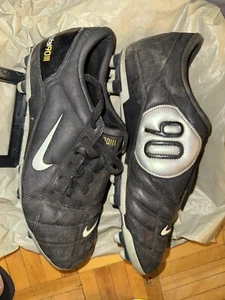 Nike Total 90 III Elite Air Zoom SG Made In Italy - Black - Size 10 US - Picture 1 of 4
