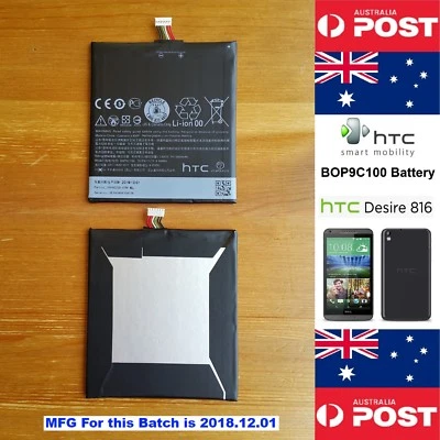 GENUINE HTC Desire 816 Battery BOP9C100 2600mAh Good Quality Local Seller - Image 1 of 4