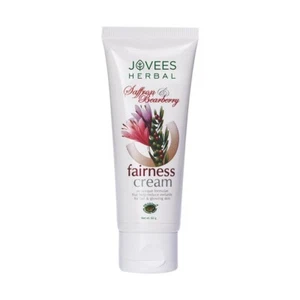 Jovees Herbal Saffron & Bearberry Fairness Face Cream | For Women/Men | Bright, - Picture 1 of 8