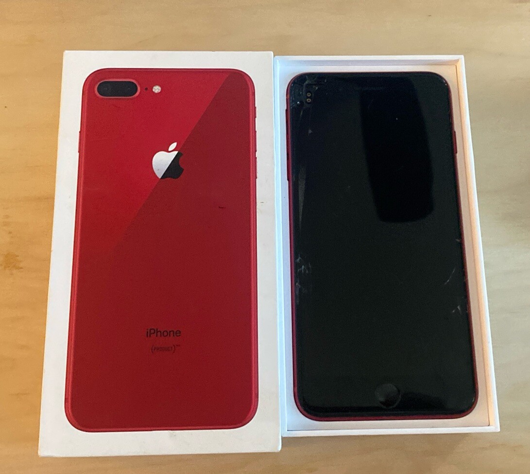 iPhone 8 Plus Red 64GB for Sale - eBay iPhone 8 Plus Red 64GB for Sale - eBay