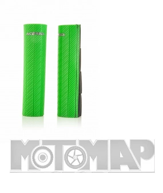 PROTEZIONI STELI FORCELLA COPRI FODERO ACERBIS UNIVERSALI DIAMETRO 43/48 VERDE - Immagine 1 di 1