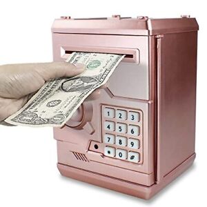 HUSAN Tirelire électronique Mini ATM Tirelires Money Box  Boîte de pièce de M...