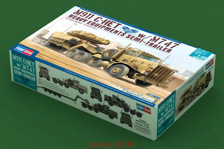 HobbyBoss 85519 1/35 M911 C-het With M747 Heavy Equipment Semi-trailer