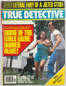 True Detective Magazine, October 1983, Vintage True Crime Stories, Pulp - Picture 1 of 4