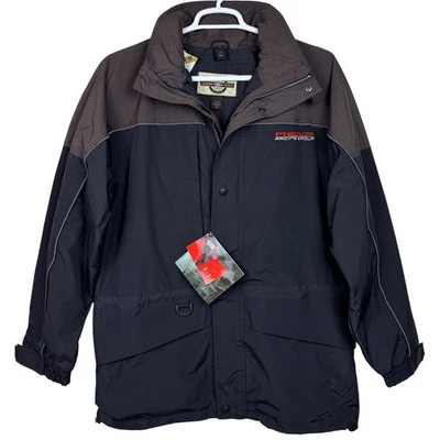 Parka North End Techno Series Dos Tonos Racing Group Phenom Para Hombres Marrón Medio Foto 1 de 4