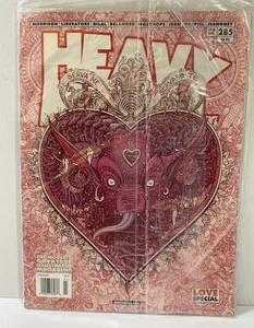 2017 Heavy Metal Magazine #285 Cover A NOS Sealed Love Spcl Demonheart Garza Art - Picture 1 of 19