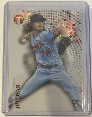 2022 Topps Pristine - Joe Ryan #128 Pristine Pulsar Refractor (RC) - Image 1 of 2