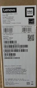 Lenovo IdeaPad 1i 15.6" FHD Touchscreen Core i5-12th Gen 8GB Memory 512GB Blue - Picture 1 of 2